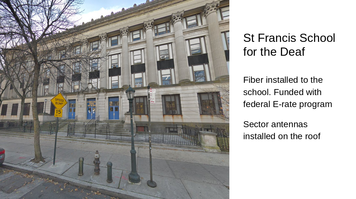 front view of St. Francis School for the Deaf