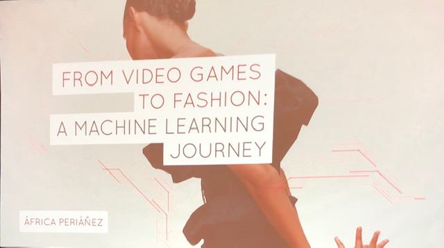From Video Games to Fashion: a Machine Learning Journey, title slide